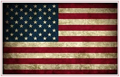 BOLDERGRAPHX 2057 Svaka druga pitanja 2. amandmana naljepnica sa vintage američkom zastavom naljepnica