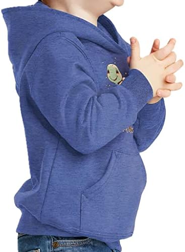 Ostanite Turtle-Y Awesome Toddler Pulover Hoodie - Ispis Sponge Fleece Hoodie - smiješna kapuljača za djecu