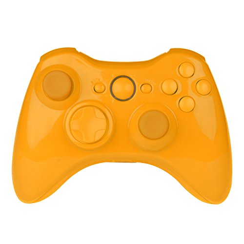 Školjka bežične kontrolera za Xbox 360 u čvrstom žutom