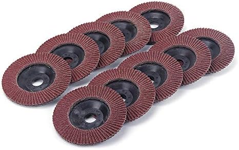 Wenfo 10pcs 4 X5 / 8 zamršeni diskovi za brušenje kotača za brušenje, aluminijski oksidni abrazivi, brusilice