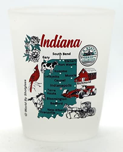 Indiana američka serija kolekcija Shot Glass