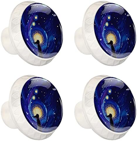 Lagerery dugmad za ormare Healing Star Girl fioka dugmad bijeli namještaj dugmad za kristalno staklo okovi