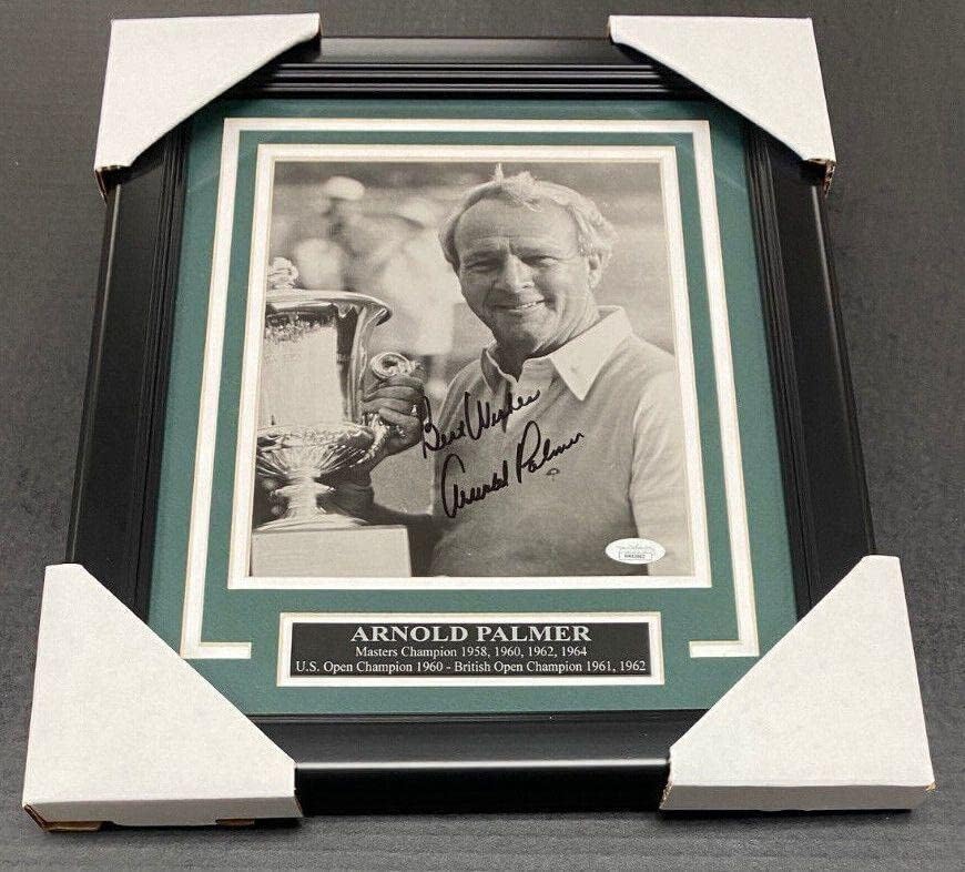 Arnold Palmer potpisao autogramenuran 8x10 photo JSA COA - AUTOGREM Golf fotografije