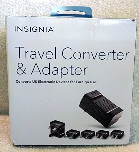 Insignia Travel Converter i adapter