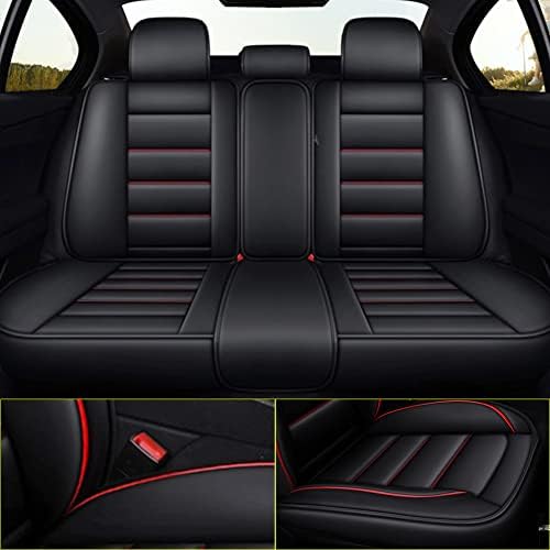 Diksoakr Car Sjedalo za sjedalo za Jeep Cherokee 2014-2022, Faux kožna autosjedalica za auto sjedala Potpuni