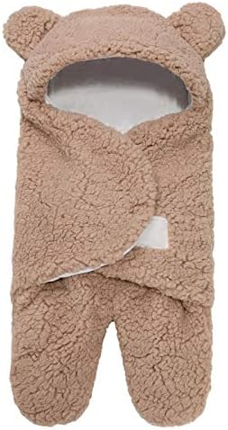 Na beba Split bag za spavanje Dječja kolica toplo plišana pokrivač dječji antički kven 小 号 55 * 65cm Brown