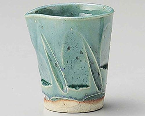 Oribe 3.3inch set od 2 mila Carafes Zelena keramika napravljena u Japanu