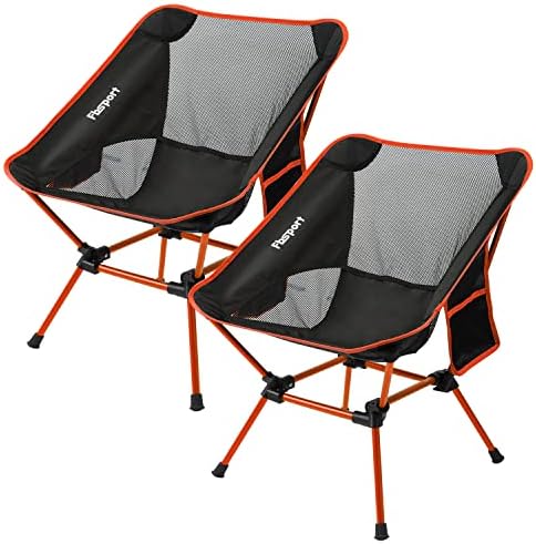 FBSport 2 Pack prijenosni kampiranje kampiranje Lagana ruksačka stolica Kompaktna i teška dužnost za kamp,