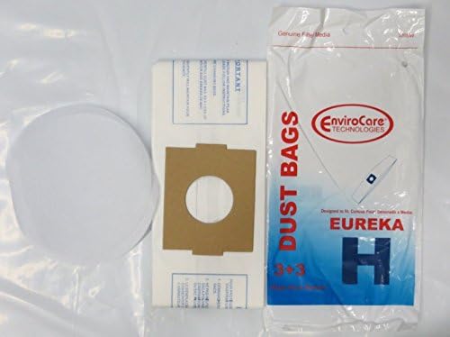 EnviroCare zamjenska usisavača prašine prašine napravljene za fit eureka stil h kanisterima.24 torbe i 24
