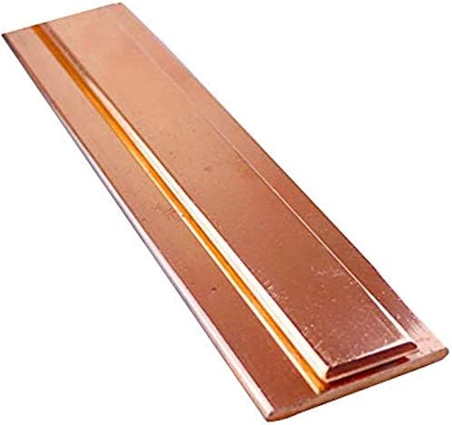 Nianxinn bakarni lim 19.6 T2 CU Metal Flat Bar DIY metalni zanati debljine listova