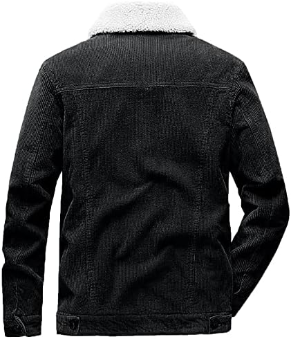 ADSSDQ dugih rukava modna jakna Muška jeseni radovi Čvrsta boja Comfort rever jakne sa gumbima ugrađenim