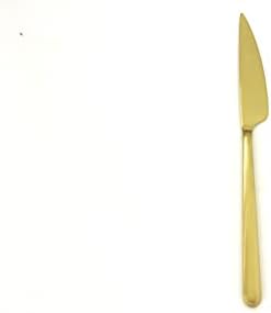 Mepra Linea Ice oro AZC10811103 stolni nož, [pakovanje od 48], 23,2 cm, brušeno zlato, posuđe za pranje