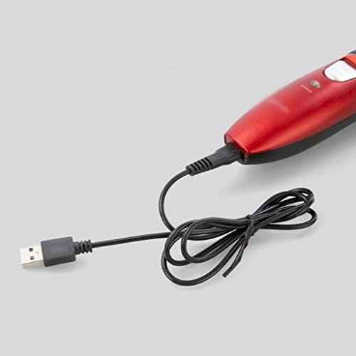Uxzdx električni trimer za kosu muškarci Clipper za odrasle USB punjiva keramička glava za šišanje dužina