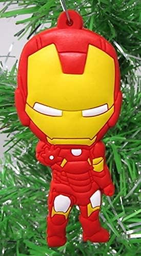 Super Heroj 6-Dijelni Ukras Za Božićnu Jelku S Nasumičnim Ikoničnim Likovima Super Heroja