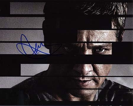 JEREMY RENNER-Bourne Legacy 8x10 fotografija muške slavne osobe potpisana lično