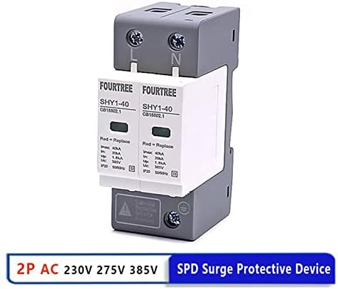 MOPZ 2p AC SPD zaštita od prenapona 10〜20kA/20-40KA / 30KA - 60KA zaštita od munje niskonaponskog odvodnika