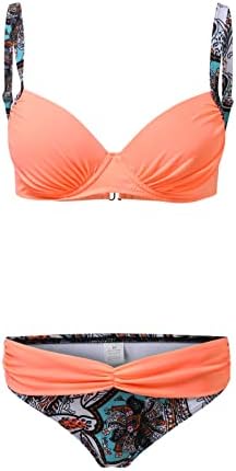 Lzeal bikini vrhovi za žene Ženske kupaće kupaće kostim Tankini sa dno suknje Ženski bikini set pokloni