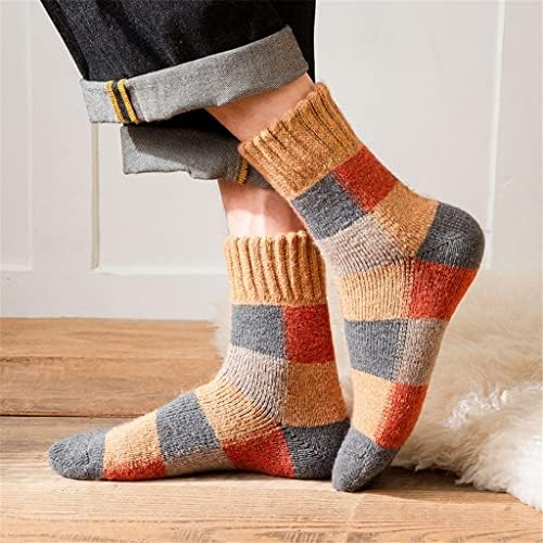 Slatiom Novogodišnje čarape tople super debele čarape Man Britanske grijane termo čarape za muškarce Poklon