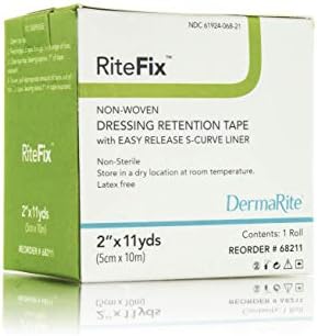 RiteFix Netkana traka za zadržavanje preliva-2 x 11 yds - sa lako otpuštanjem S-Curve Liner za praktičnu