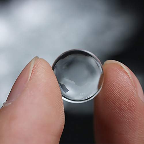 100 kom. DIY CRAFTS Stakleni čips za oči Pribor za očne jabučice Prozirni Clear Crystal Cabochon Cameo