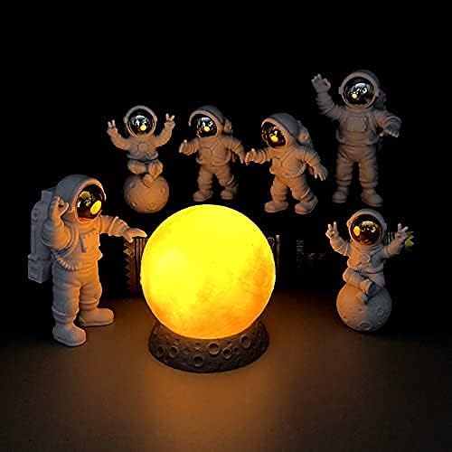 ArtOMom astronaut Figure Igračke, astronaut dekor, astronaut svemirske igračke planetne smole, svemirske