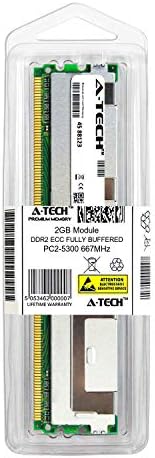 A-TECH 2GB zamjena za Qimonda 398707-051 - DDR2 667MHz PC2-5300 ECC potpuno puferirani FBDIMM 1.8V - Single