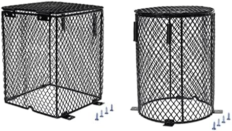 LEPSJGC Reptile Heater Guard grijanje sijalica lampa Enclosure Cage Protector Metal Mesh Lamp Cover Dropship