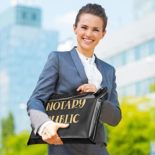 5 kom notarski materijal Notarska torba za žene sa kompletom zaključavanja vodootporna sigurnosna torba