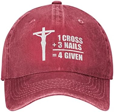 Jedan krst tri nokta četiri S obzirom šešir Vintage kauboj bejzbol kape Crna sunhat Golf kapa za muškarce